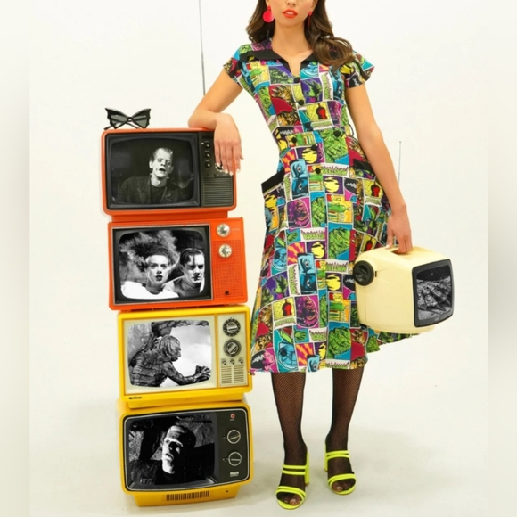 Unique Vintage Dresses & Skirts - Universal Studios MONSTERS × Unique Vintage Dress